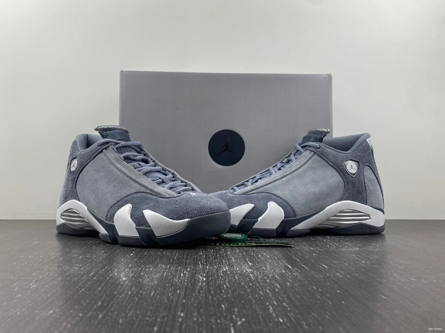 14 Jordan Retro Grey FJ3460-012 Flint  0924